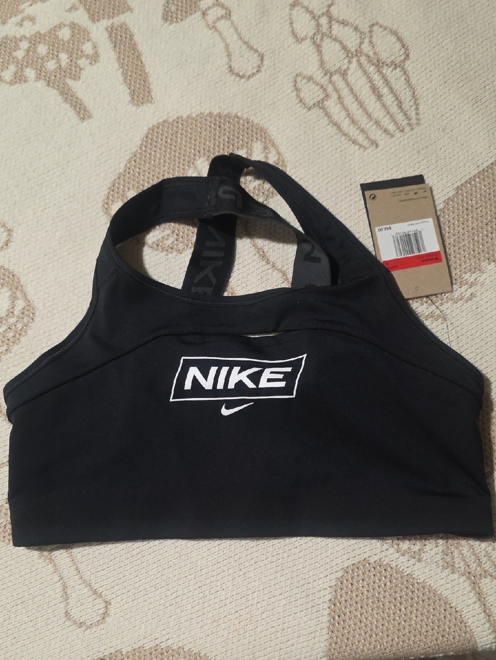 Nike Pro Black Racerback Sports Bra